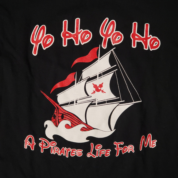 Anvil Mickey Mouse Yo Ho Yo Ho Pirate T Shirt XL - Picture 3 of 3